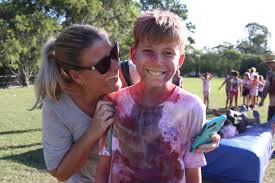 See photos of colour run fun at Cleveland State School