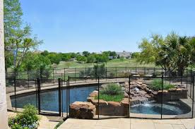 Installing a removable pool fence around your pool is the safest measure you can take according removable pool fence. Best Pet Child Pool Safety Fences Removable Mesh Inground Swimming Pool Fencing Pool Guard Texas
