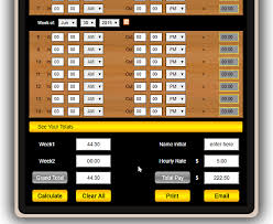 Time card calculator use this free timesheet calculator to easily produce a work hours timesheet for any given week. 10 Online Timesheet Calculator Websites Free