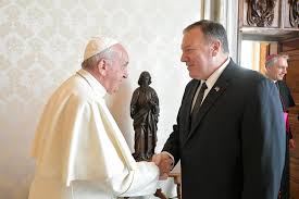Image result for Mike Pompeo and religious freedom photo