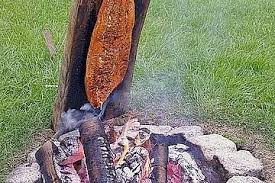 Wurziger Flammlachs Vom Feuer Flammlachs Lachs Schweinenacken Rezepte