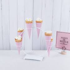 Some of our ice cream cone holders are. 6pcs Ice Cream Display Racks For Dessert Tableware Ice Cream Cone Holder Kids Birthday Shower Wedding Party Sweet Cone Plates Stands Aliexpress
