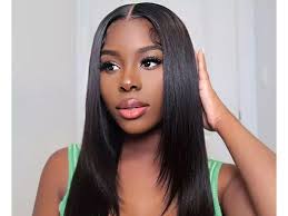 Amazon.com : 13x4 Lace Frontal Closure Human Hair 16 Inch 100% Virgin  Brazilian Straight Human Hair HD Lace Closure Hair Ear to Ear Lace Frontal  Pre Plucked Natural Black Color : Beauty