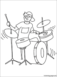 There are tons of great resources for free printable color pages online. Drummer Coloring Page Coloring Pages Coloring Library