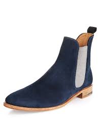 Slip into effortless style with men's chelsea boots from next. Handmade Mens Chelsea Boots Men Fashion Blue Ankle High Suede Leather Boot Mens Boots On Luulla