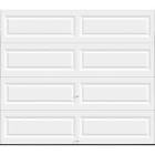 Classic Steel 8 ft  x 7 ft  Non-Insulated Solid White Garage Door HDBL_SW_SOL Clopay