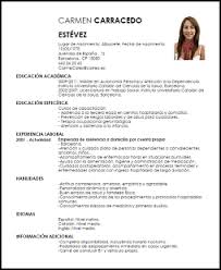 Modelo De Curriculum Vitae Espanol Lebenslauf Beispiele Lebenslauf Krankenschwester