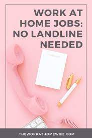Work From Home No Landline Needed Work From Home Jobs Working From Home Data Entry Jobs