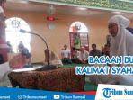 Biasanya kalimat syahadat ini diucapkan ketika seseorang dari agama selain islam yang ingin memeluk agama islam maka hukumnya wajib untuk mengucapkan atau membaca. Dua Kalimat Syahadat Bacaan Arab Dan Latin Terjemahan Serta Penjelasan Iman Dan Islam Tribun Sumsel