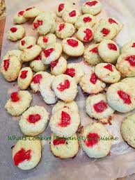 Italian christmas cookies, 15 of the best italian cookies, some traditional and authentic italian cookies, and some twists on italian favorites! Coconut Cherry Almond Cookies What S Cookin Italian Style Cuisine