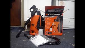 Black And Decker Pressure Washer Gun Assembly Black Decker Pw1300 Td Pressure Washer Youtube