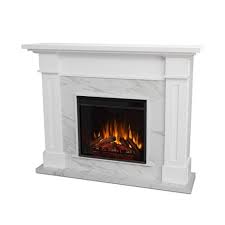 Some models come with an electric fireplace remote control to easily adjust settings from anywhere in the room. Real Flame Kipling Indoor Electric Fireplace White Marble Target