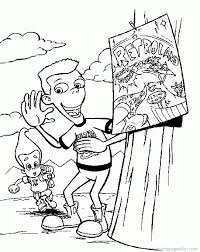 43 jimmy neutron coloring pages to print off and color. Full Size Jimmy Neutron Coloring Pages 32 Free Printable Coloring Home
