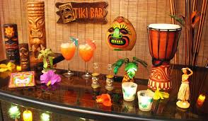 Discover tiki decorations that include custom home address signs that look great new or aged. Tropical Island Hawaiian Luau Themed Party Decorating Ideas