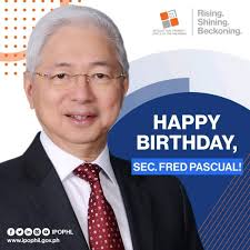 Happy Birthday DTI Philippines Secretary Alfredo Pascual! Your dynamic  leadership, guidance, and vision inspire us to reach new heights and  challenge ourselves to do our best. You foster a culture…