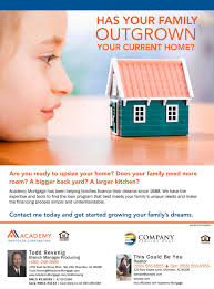 Has Your Family Outgrown Your Current Home Todd Revenig Branch Manager And Loan Officer At Academy Mo Mortgage Marketing Mortgage Loan Officer Family Finance