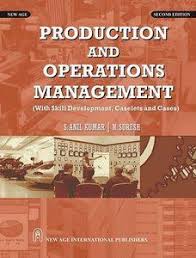 Production And Operations Management Book Free Pdf Books Operations Management Management Books Management