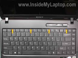 Numlock key is used to convert part of the main keyboard to act as a numeric keypad rather than letters. How To Replace Keyboard On Sony Vaio Vgn C Inside My Laptop