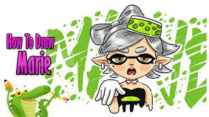 🦑 splatoon 2 is out, and we're super excited. How To Draw Marie From Splatoon Step By Step Myhobbyclass Com