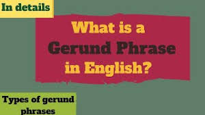 We did not find results for: Gerund Phrases In English Grammar Different Uses Of Gerund Phrases Youtube