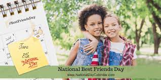 People wish this day on the 30 th of july every year in the usa and canada. National Best Friends Day June 8 National Day Calendar