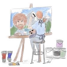 Image result for bob ross