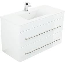 Avis meuble salle de bainyourik763achat ce mois ci en juin montage facile juste b mol. Meuble Salle De Bain Casa Infinity 1000 Blanc Brillant 4250524135078