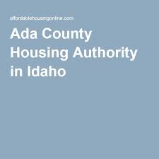 Ada County Housing Authority In Idaho Idaho Author Ada
