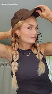 Easy & Cute Summer Baseball Cap Hairstyle with Zotos Taming Cream