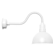 Blackspot Led Outdoor Barn Light Cocoweb Size 21 H X 14 W X 31 D Finish White