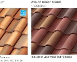 Hình ảnh về colored roof tiles