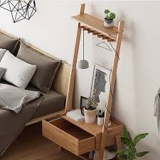 置物架掛衣架儲物櫃收納架衣帽架鞋架多功能衣帽架 home decor home ladder decor