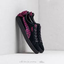 White and orchid pink leather puma x barbie nova sneakers from puma featuring a lace fastening, a round toe, a ridged rubber sole, a logo patch at the tongue and a branded insole. Women S Shoes Puma X Barbie Suede Classic No Doll Puma Black Footshop