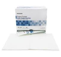 McKesson General Purpose Sterile Field Drape/Towel, White - 18 W x 26 L Inch