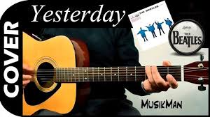 Use these beautiful guitar chords for free in . Yesterday Original Tune The Beatles Musikman 017 A Youtube Acoustic Guitar Chords Acoustic Guitar Pictures Guitar Chords For Songs