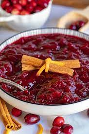 Truly The Best Cranberry Sauce Recipe And It S So Easy To Make Spiced With Cinnamon Cranberry Sauce Recipe Cranberry Sauce Recipe Orange Juice Orange Recipes