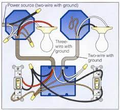 These two way switches have a single pole double throw (spdt) configuration. Wiring A 2 Way Switch