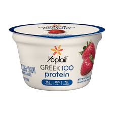 greek 100 strawberry flavor yogurt