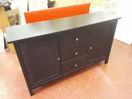 Ikea Hemnes Sideboard Black Brown Colour Ebay Black Sideboard Ikea Hemnes Home Decor