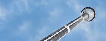 Solar Light Pole Soluxio Solar Powered Public Lighting Flexsol Solutions