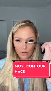 Nose Contour Makeup Comparison