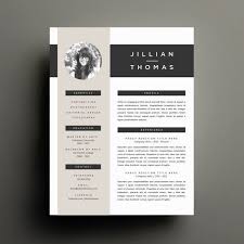 A bold header accented with a novel stripe of color template. Creative Resume Template And Cover Letter Template For Word Etsy Resume Design Creative Resume Templates Creative Resume