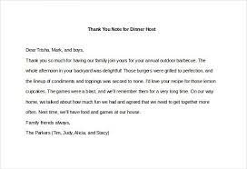 I just wanted to write a note to thank you. 8 Thank You Note For Dinner Free Sample Example Format Download Free Premium Templates