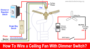 As with any electrical wiring, make sure all wire connections are made securely with the proper size wire nuts, that they are not loose and that no copper strands are showing. How To Wire A Ceiling Fan Dimmer Switch And Remote Control Wiring