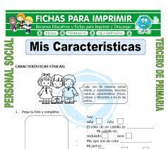 Pero, definitivamente no es, esa característica, lo una persona feliz, define su felicidad verdadera, al estar haciendo la voluntad de dios, en su vida. Caracteristicas De Una Persona Para Tercero De Primaria Fichas Para Imprimir
