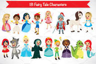 18 Fairy Tale Characters – MasterBundles