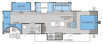 | 2009 jayco jay flight 25rks. 12 Must See Rv Bunkhouse Floorplans General Rv Center