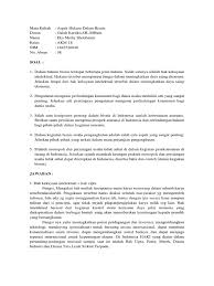 Kumpulan soal komunikasi bisnis beserta jawabannya. Contoh Soal Hukum Bisnis Beserta Jawabannya