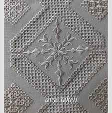Suja Vadanan Adli Kullanicinin Hardanger Panosundaki Pin Hardanger Capraz Dikis Modelleri Hardanger Nakisi
