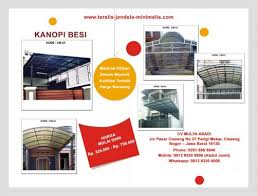 Share facebook twitter google+ reddit whatsapp pinterest email. Harga Kanopi Termurah Di Sawangan Bengkel Las Besi